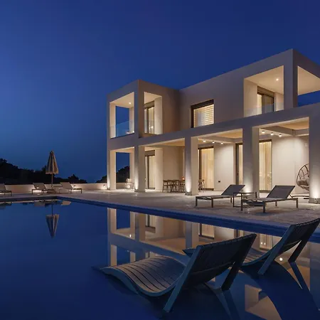 Vila Euphoria Hill Luxury 3br With Private Pool & Sea View, By Tk Premium Argassi